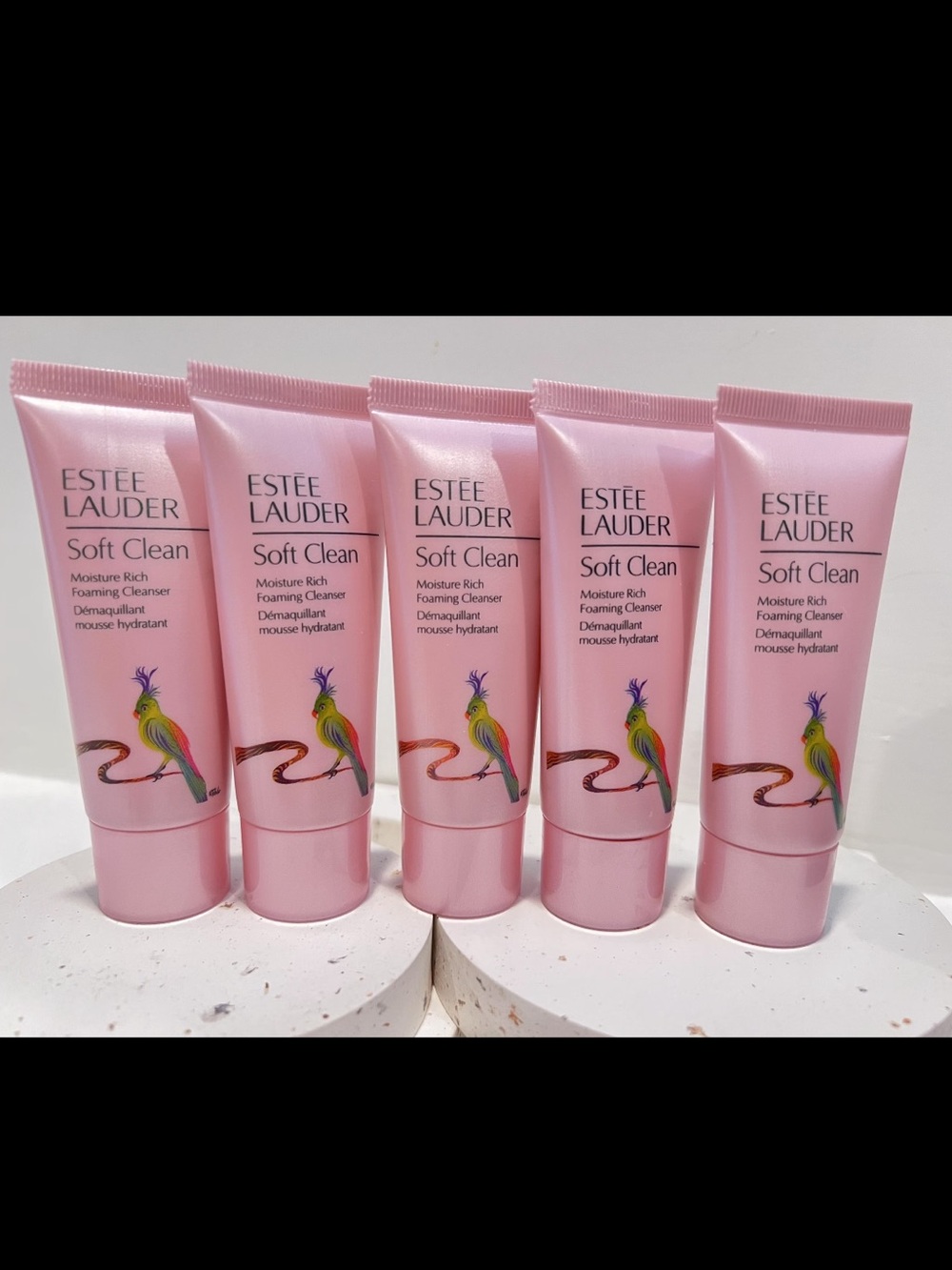 Estee Lauder Soft Clean Pink Foaming Cleanser set